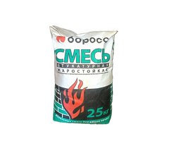 Смесь печная штукатурная "Боросс" Серый 25кг